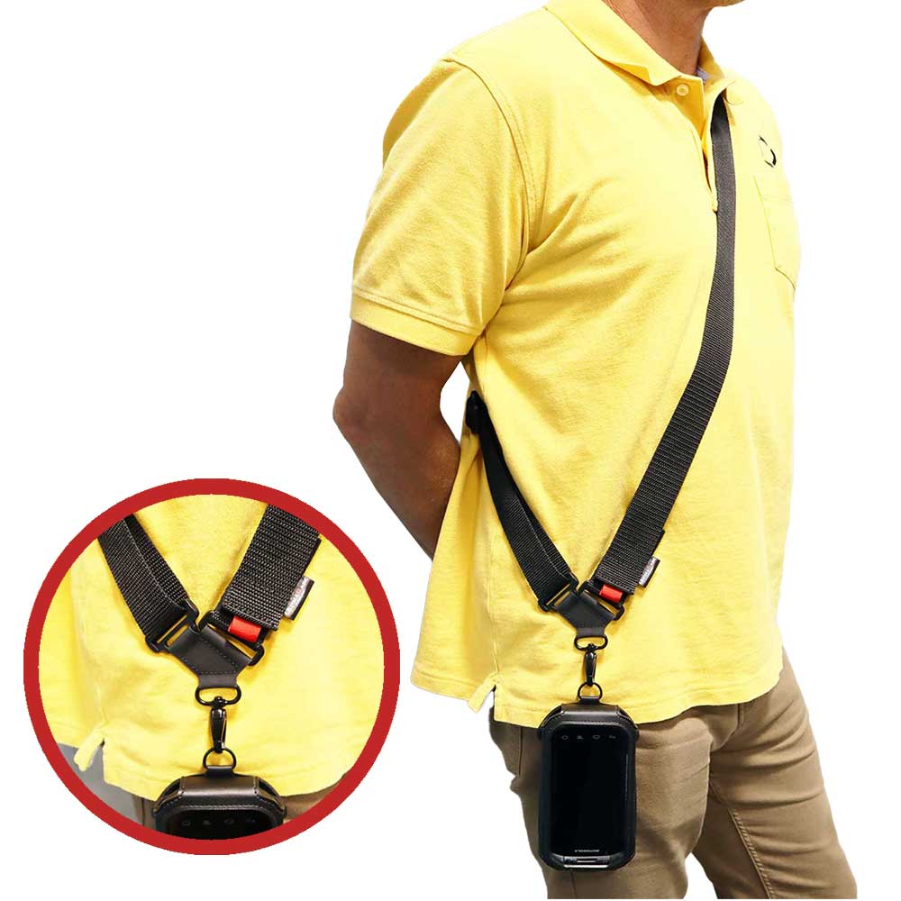 Sling Strap 1.5" with Velcro Breakaway and Metal Snap Hook