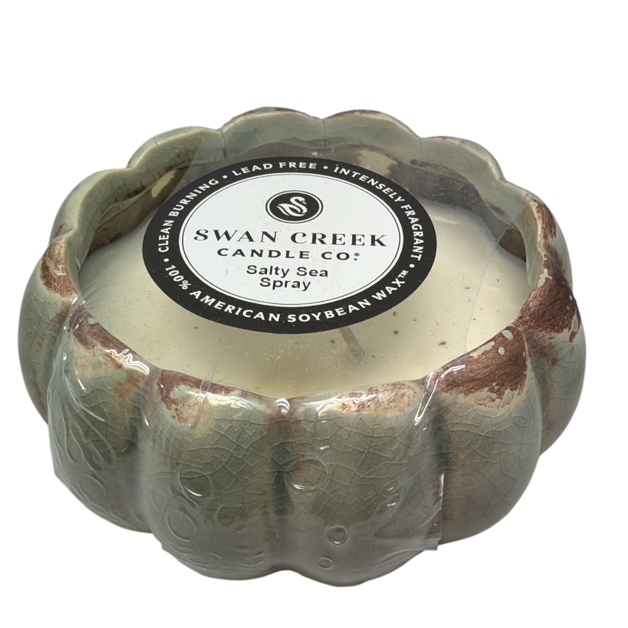 Small Petal Bowl Soy Candle - Salty Sea Spray