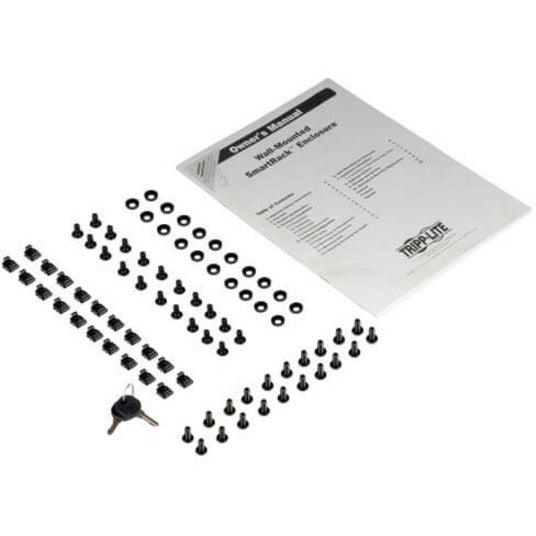 SmartRack 12U Low-Profile Patch-Depth Wall-Mount Rack Enclosure SRW12U13