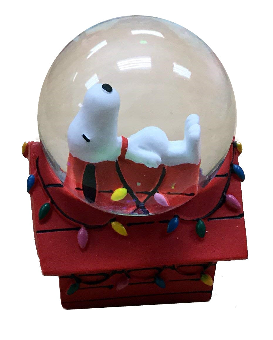 Snoopy Dog House Glitterdome