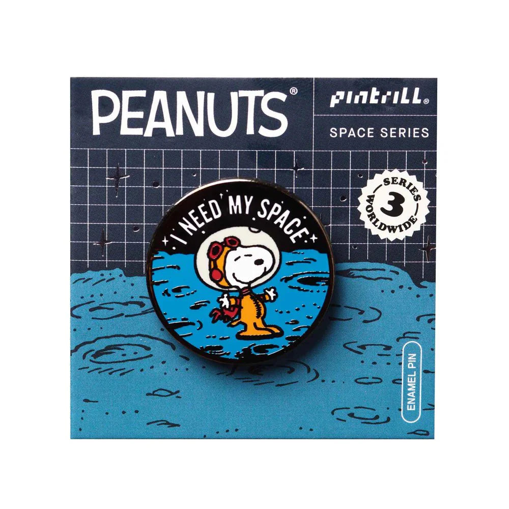 Snoopy I Need My Space Pin