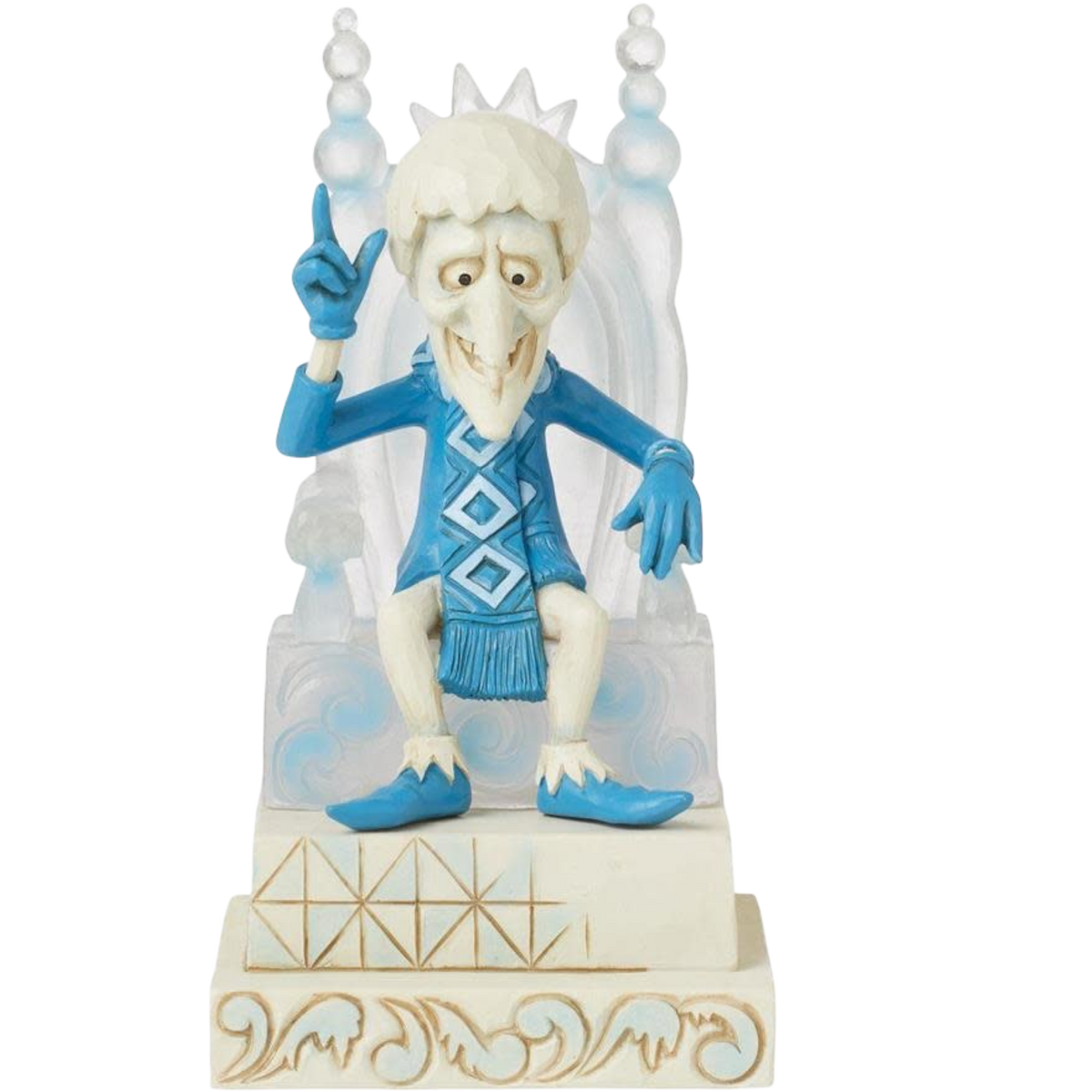Snow Miser Sitting on his Throne