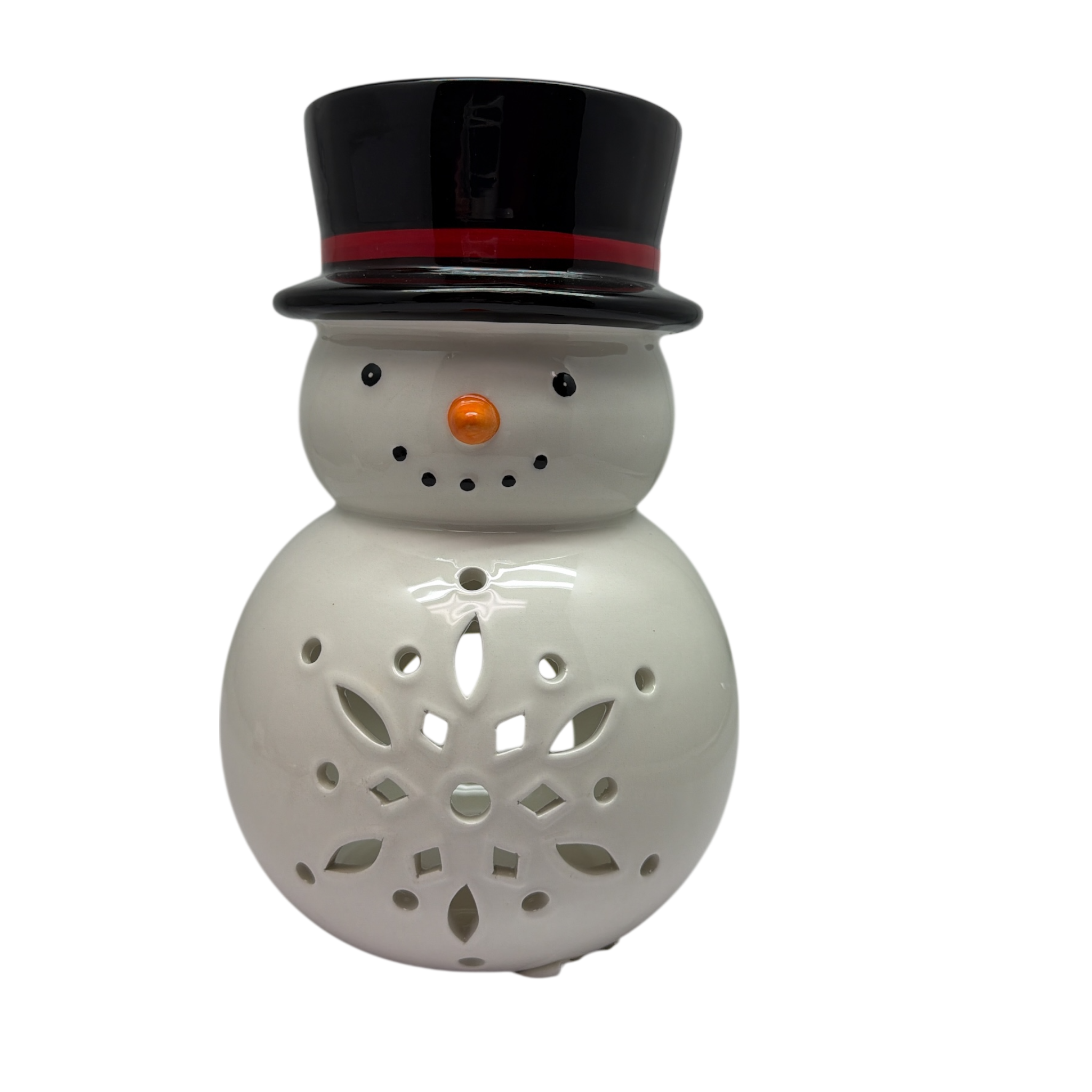 Snowman Luminary
