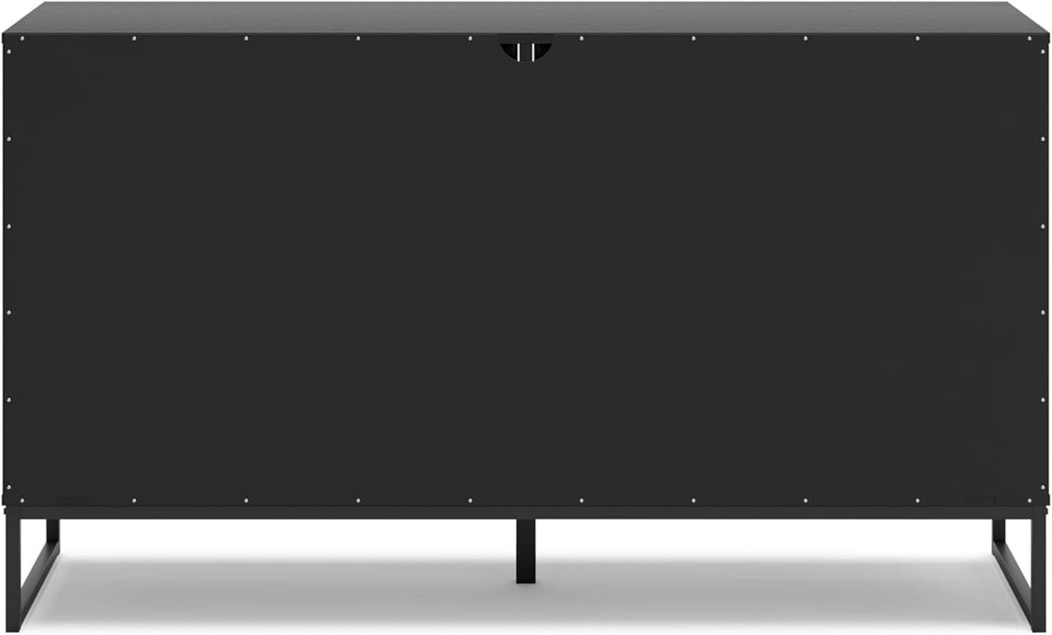 Socalle Modern 6-Drawer Dresser Black With Safety Stop