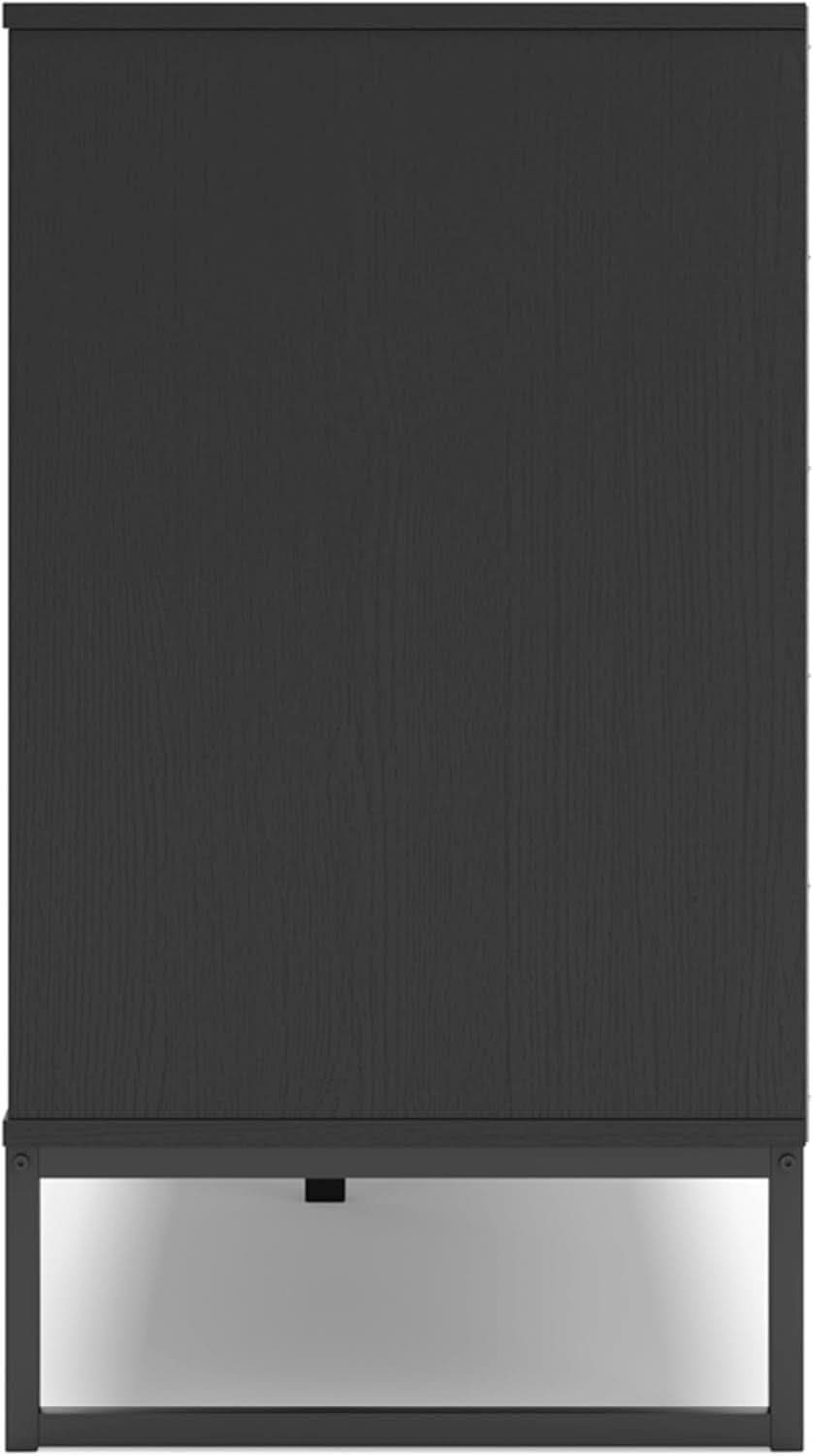Socalle Modern 6-Drawer Dresser Black With Safety Stop