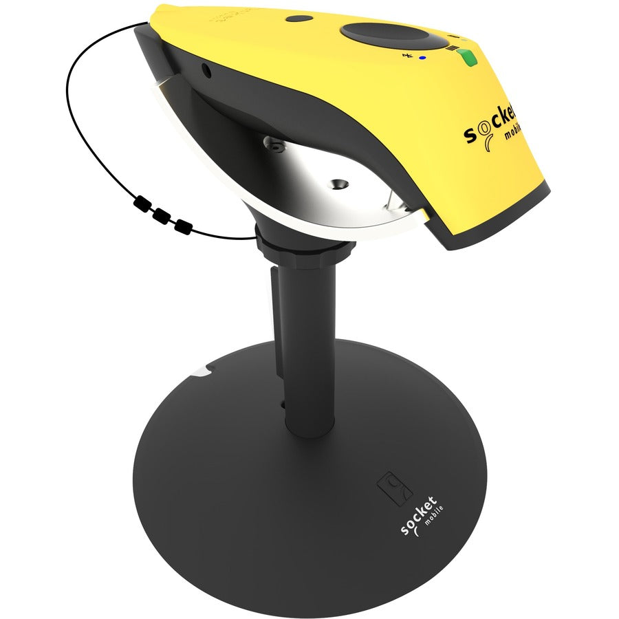 Socket Mobile Socketscan&Reg; S740, Universal Barcode Scanner, Yellow & Charging Stand