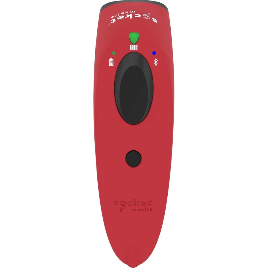 Socket Mobile Socketscan&Reg; S760, Ultimate Barcode Scanner, Dotcode & Travel Id Reader, Red