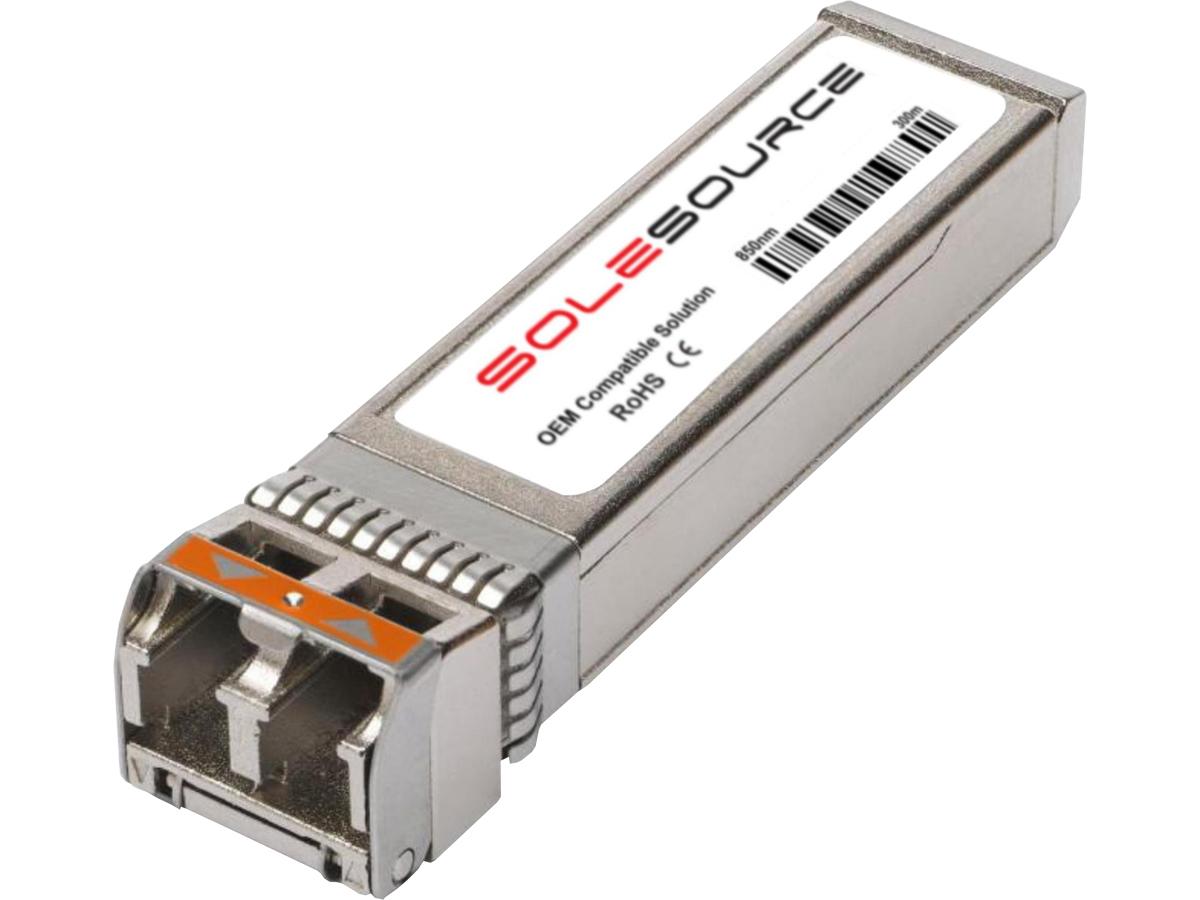 Sole Source Dell Compatible 10GBase-SR SFP+ Transceiver with DOM