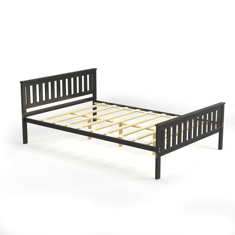 Solid Wood Platform Bed Twin Full Queen With Headboard