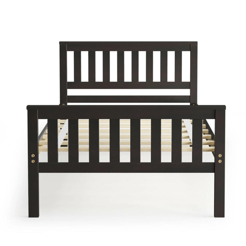 Solid Wood Platform Bed Twin Full Queen With Headboard