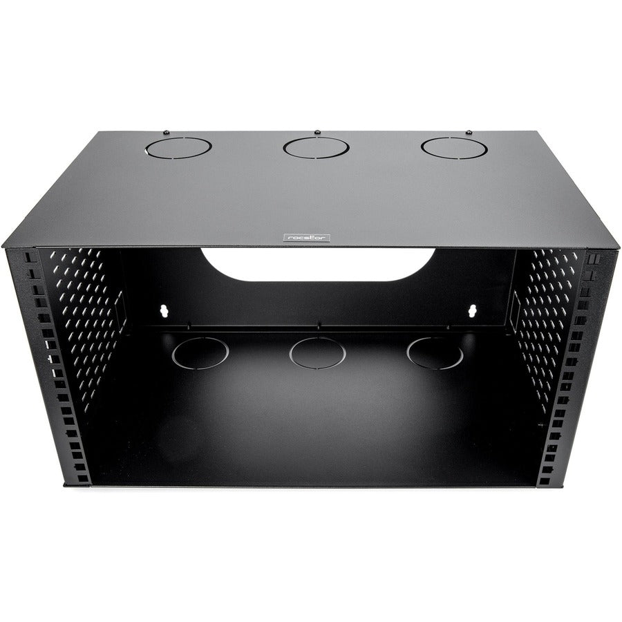 SolidRack 6U Wall Mount Network Rack - Low Profile wall mount Bracket - 11 inch Deep -