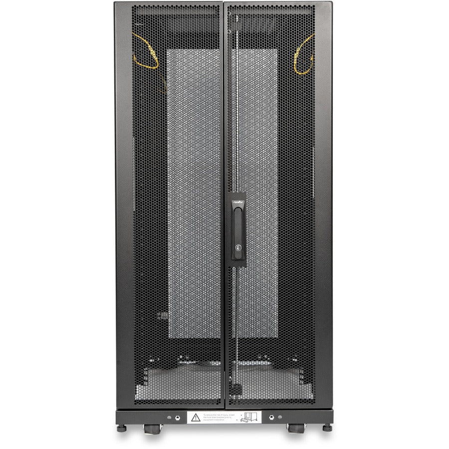 SolidRack R3104 Premium 24U Rack Enclosure Cabinet - Includes Doors & Side Panels - 3300