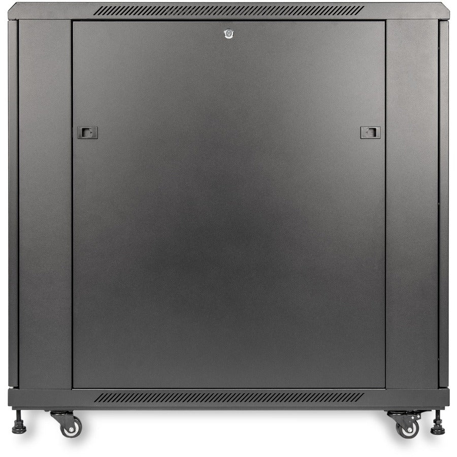 SolidRack R3106 Premium 18U Rack Enclosure Cabinet - 4-Post Adjustable Depth (6" to