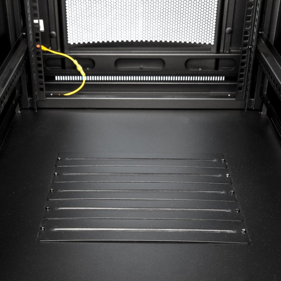 SolidRack R3106 Premium 18U Rack Enclosure Cabinet - 4-Post Adjustable Depth (6" to