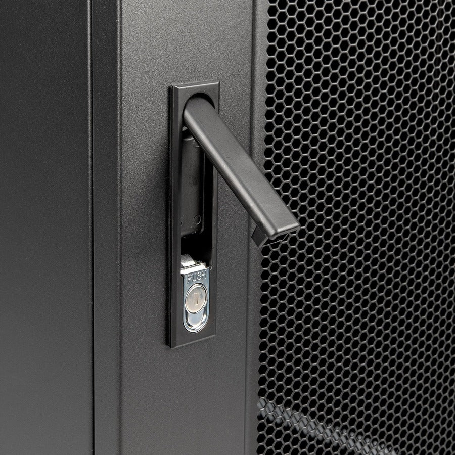 SolidRack R3110 Premium 22U Rack Enclosure Cabinet - 4-Post Adjustable Depth (6" to