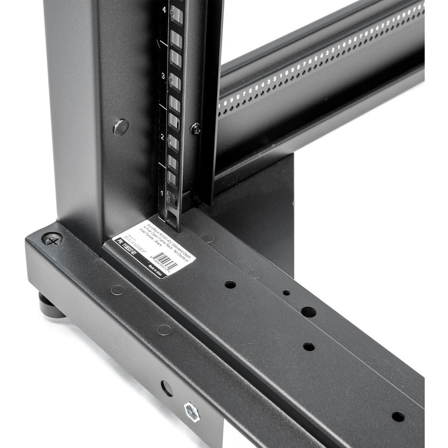 SolidRack R3300 Premium 42U Standard-Depth 4-Post Open Frame Rack Cabinet - No Doors or