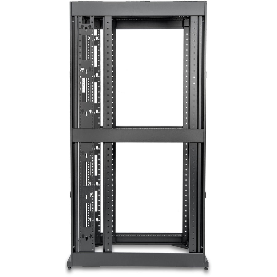 SolidRack R3300 Premium 42U Standard-Depth 4-Post Open Frame Rack Cabinet - No Doors or