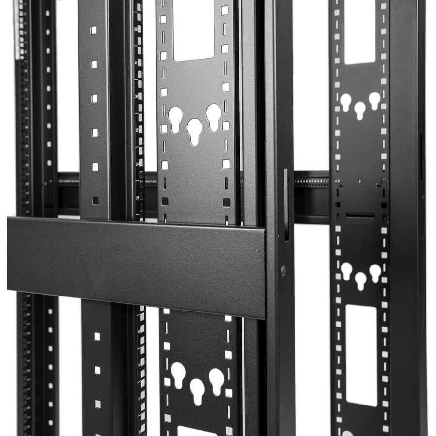 SolidRack R3300 Premium 42U Standard-Depth 4-Post Open Frame Rack Cabinet - No Doors or