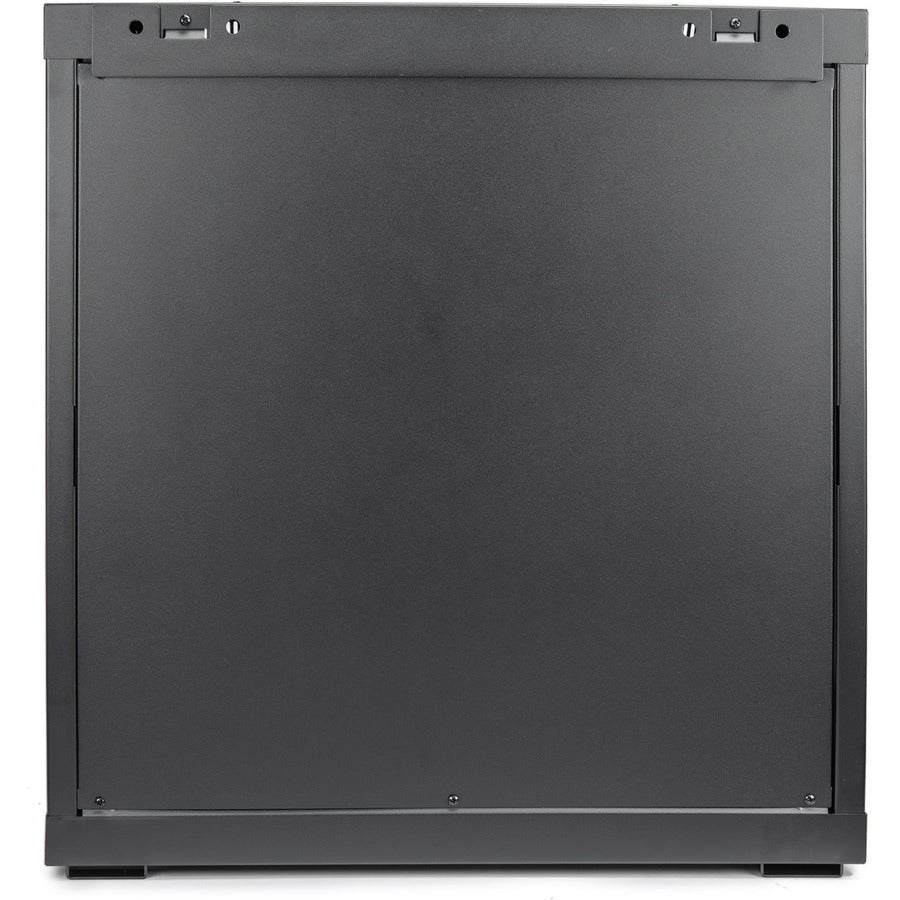 Solidrack 9U Wall Mount Rack,Vented Enclosure - Assembled -Black