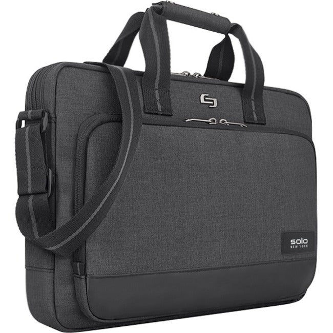 Solo Astor Carrying Case (Briefcase) for 15.6 iPad Notebook - Gray UBN11010