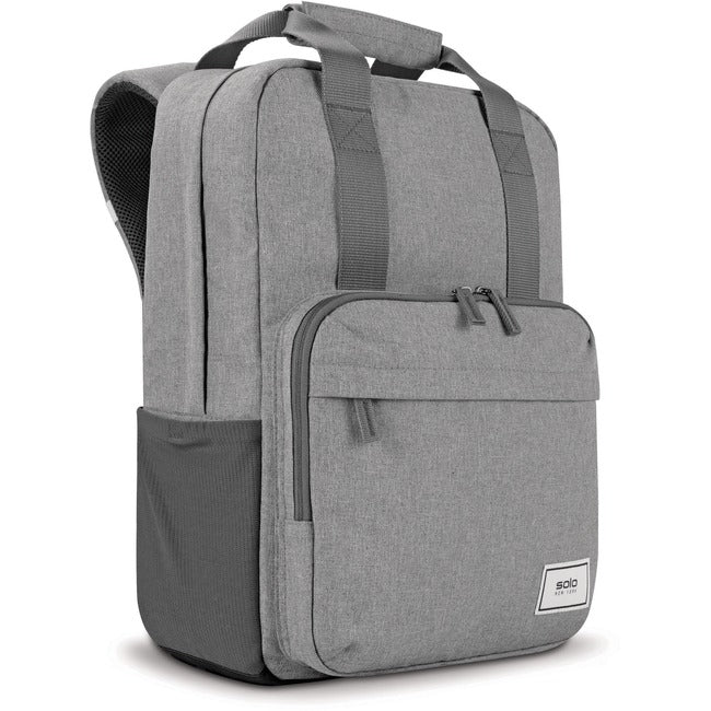 Solo Re:claim Carrying Case (Backpack) for 15.6 Notebook - Gray" UBN760-10