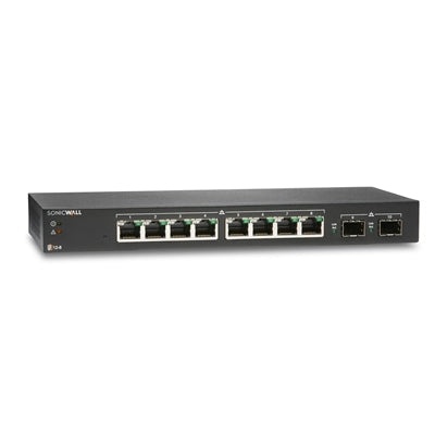 SonicWall SWS12-8POE Managed Gigabit Switch