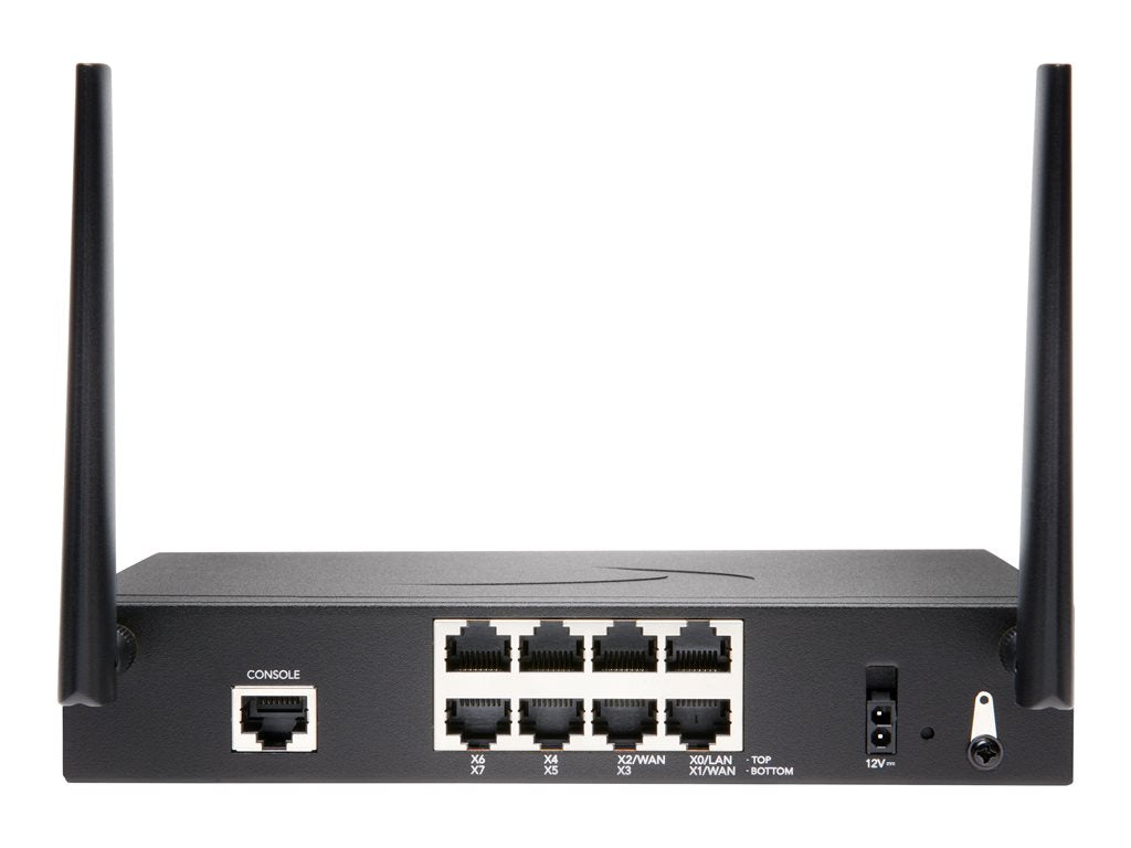 SonicWall TZ370W - Essential Edition - security appliance - 1GbE - Wi-Fi 5 - 2.4 GHz, 5 GHz - SonicWALL Secure Upgrade Plus Program 02-SSC-6837