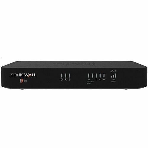 SonicWall TZ80 GEN6 Firewall Replacement with 1YR APSS – SMB Security