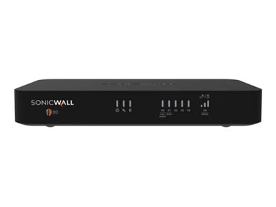 SonicWall TZ80 Secure Connect 1-Year Subscription - Advanced Threat Protection & Secure Remote Access for SMBs