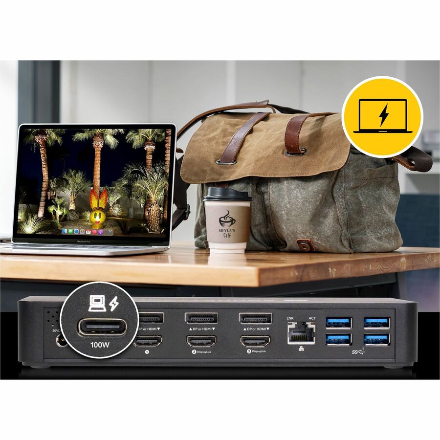 Sonnet Echo 13 Triple 4K Display Dock - for Notebook/Desktop PC/Monitor/Smartphone/Printer