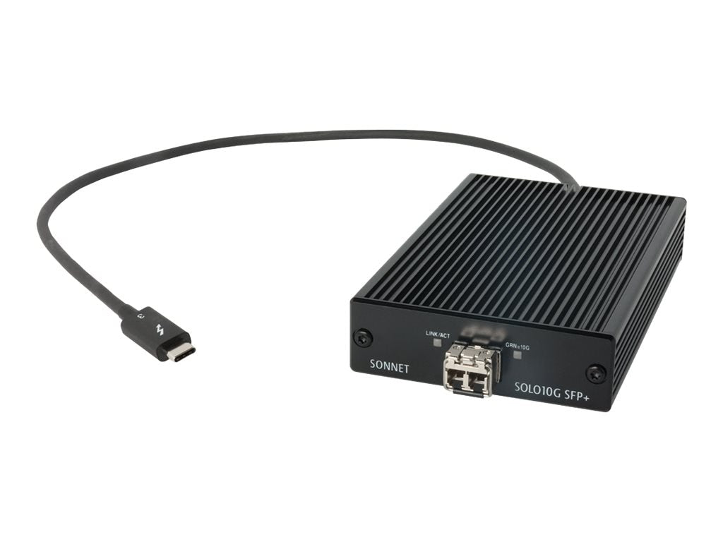 Sonnet Thunderbolt 3 to 10GbE Adapter with Short-Range SFP+ for Pros