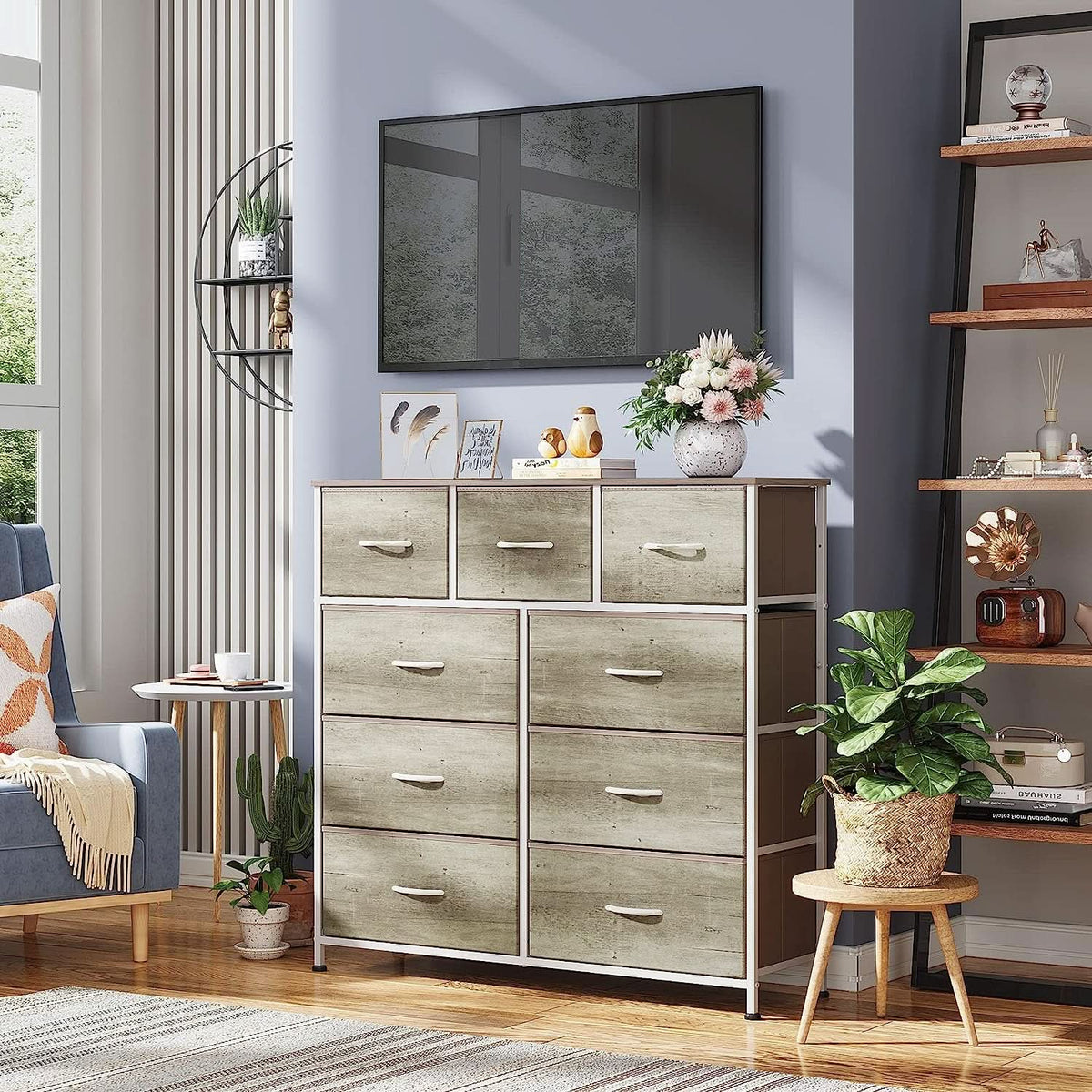 Sonoma White 6 Drawer Dresser For Bedroom Storage Organizer