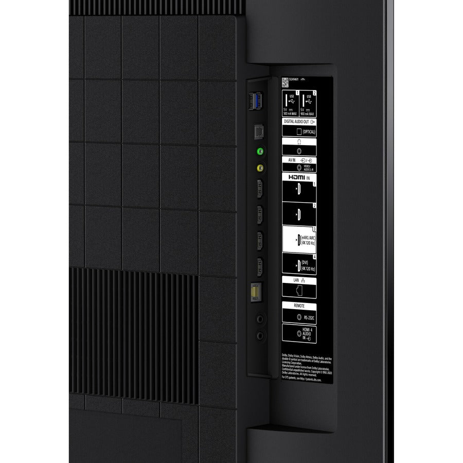 Sony Fw-43Bz35J Signage Display Digital Signage Flat Panel 109.2 Cm (43") Va Wi-Fi 560 Cd/M² 4K Ultra Hd Black Built-In Processor Android 10