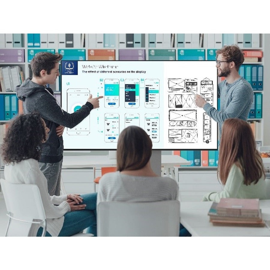 Sony Fw-55Bz40H Signage Display Digital Signage Flat Panel 139.7 Cm (55") Lcd Wi-Fi 850 Cd/M² 4K Ultra Hd Black Android 9.0 24/7