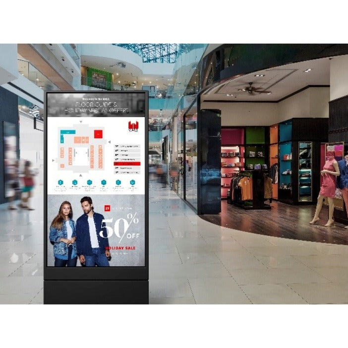 Sony Fw-55Bz40H Signage Display Digital Signage Flat Panel 139.7 Cm (55") Lcd Wi-Fi 850 Cd/M² 4K Ultra Hd Black Android 9.0 24/7