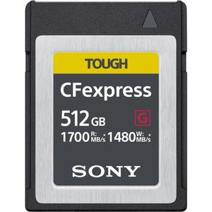 Sony TOUGH CEB-G512 512 GB CFexpress Card Type B - 1 Pack CEBG512/J