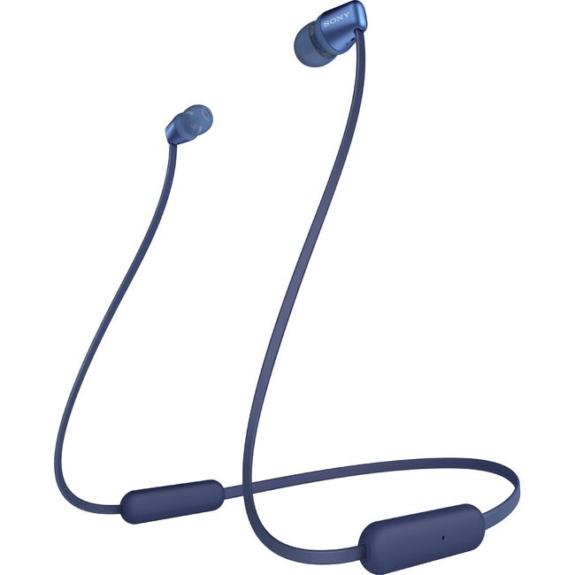Sony Wi-C310 - Earphones With Mic - In-Ear - Bluetooth - Wireless - Blue