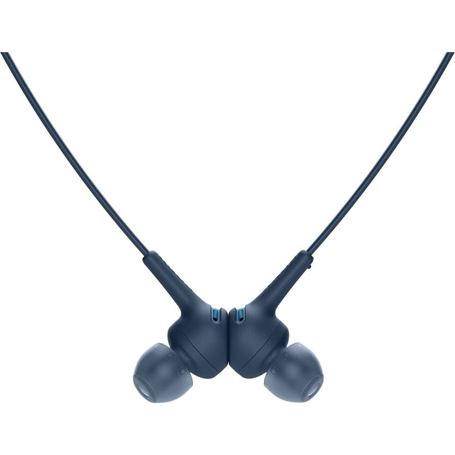 Sony Wi-Xb400 - Earphones With Mic - In-Ear - Behind-The-Neck Mount - Bluetooth - Wireless - Blue