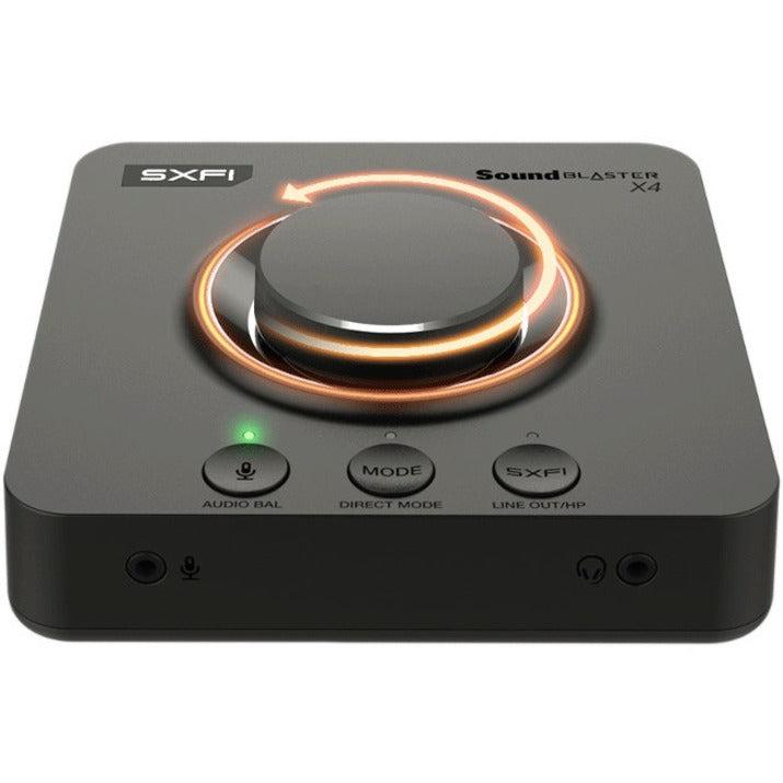 Sound Blaster X4 External Sound Card