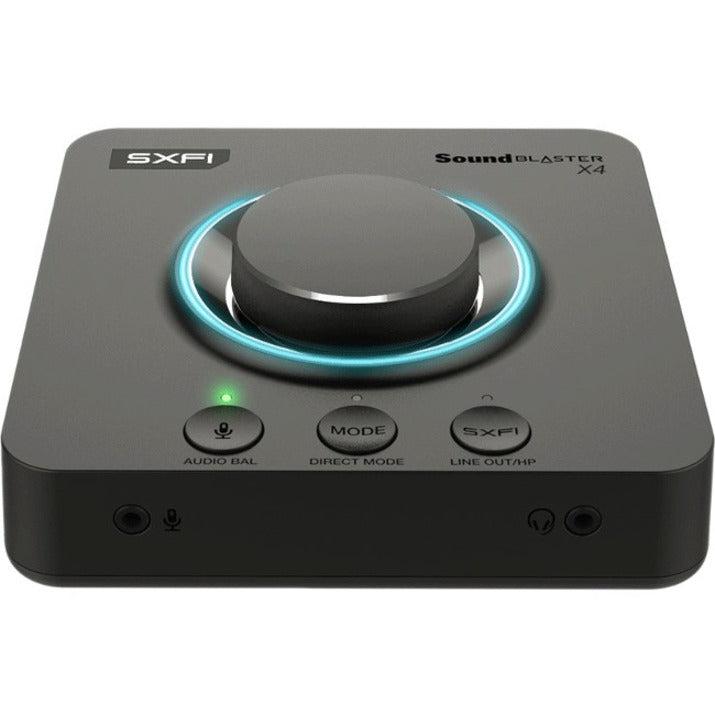 Sound Blaster X4 External Sound Card