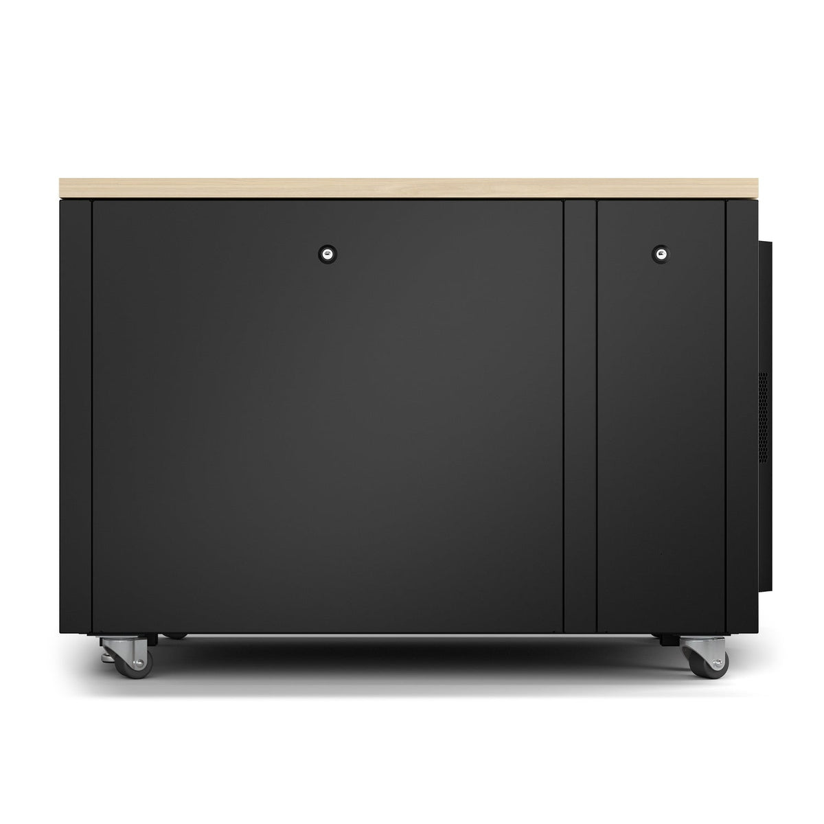 Soundproof Server Rack - APC NetShelter 12U Quiet Office Cabinet Maple | Tecisoft AR4012A