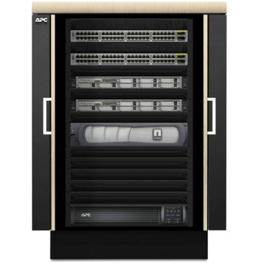 Soundproof Server Rack - APC NetShelter CX 18U Office Solution | TecISoft AR4018A
