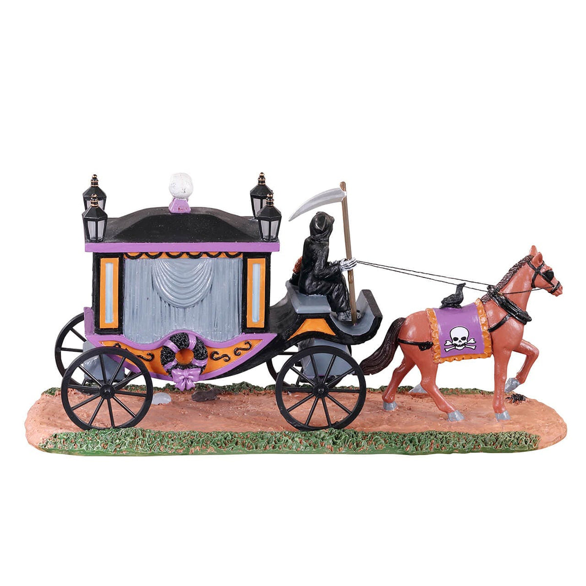 Spooky Victorian Hearse