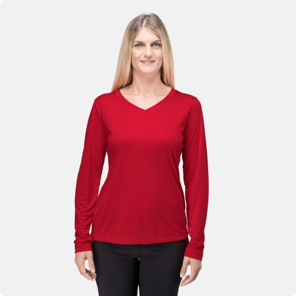 Sport-Tek® PosiCharge® Women's Long Sleeve Tee – Stay Bright and Bold, Anytime!