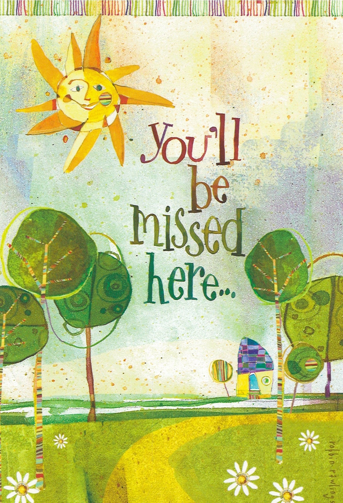 Spread Sunshine - Goodbye Card