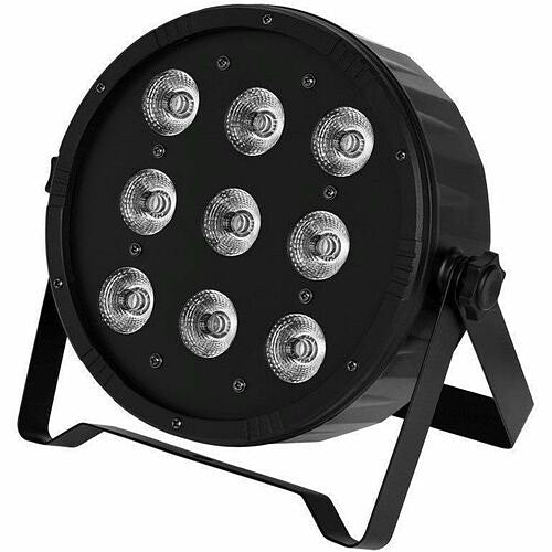 Stage Right by Monoprice 9x10W Quad LED Flat PAR RGBW