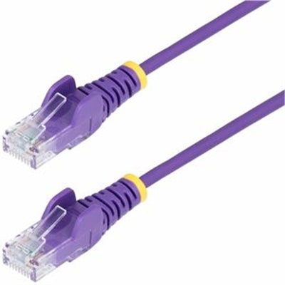StarTech 25ft Purple Slim CAT6 Ethernet Cable