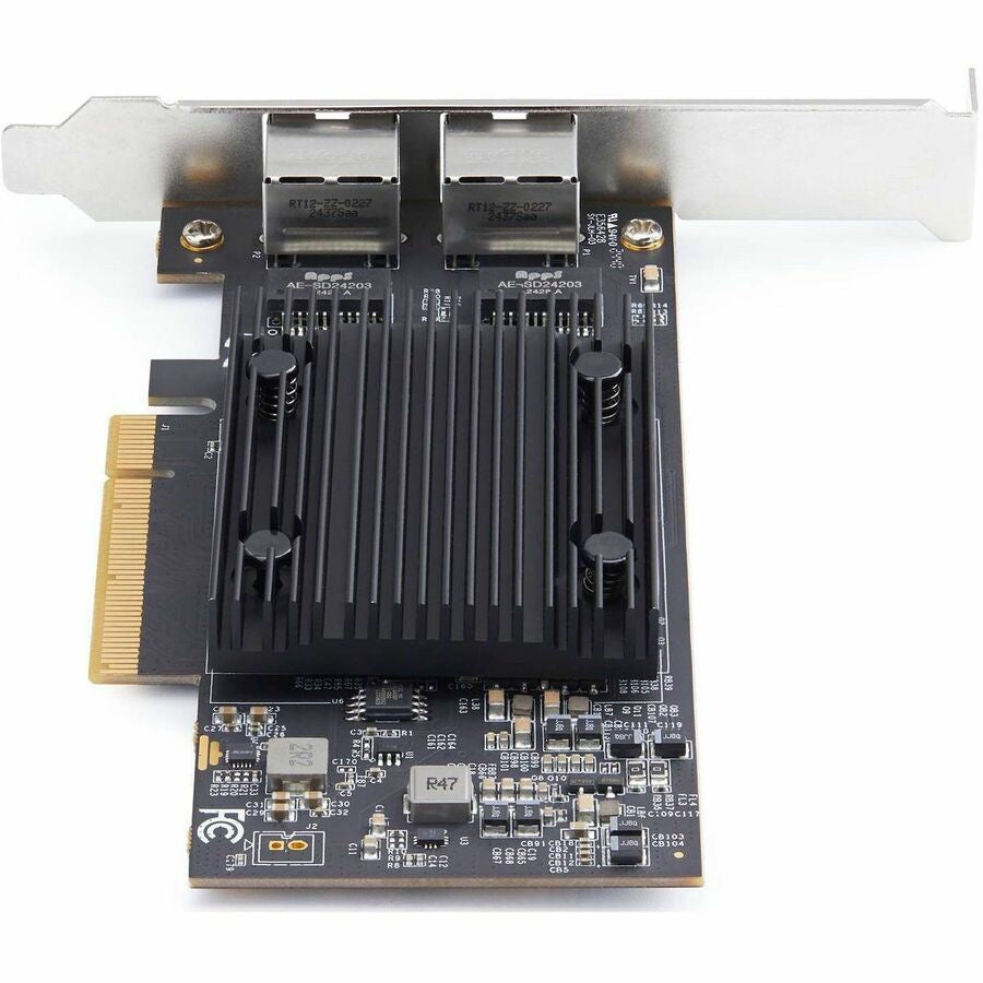 StarTech Dual 10Gbps Ethernet NIC PCIe Card for Servers & Clients