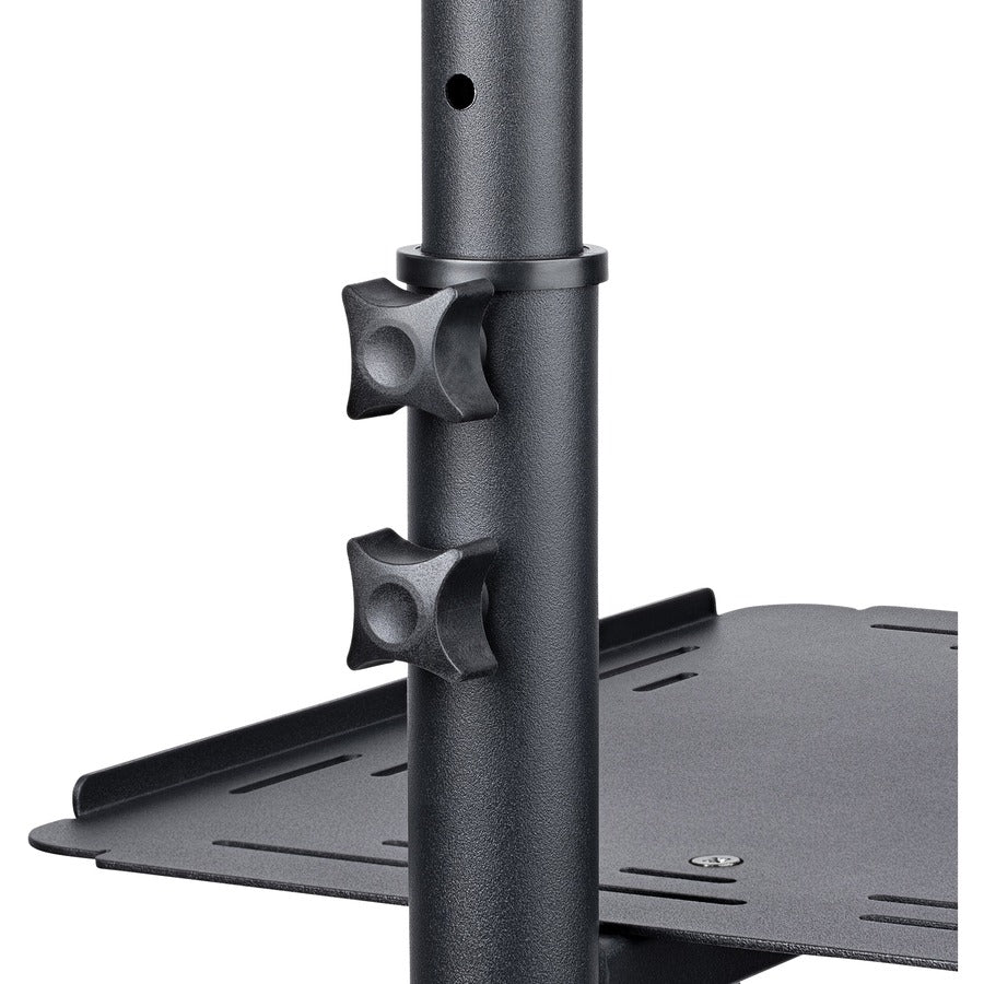 StarTech Heavy Duty Portable Projector Stand - 2 Shelves, 22lb Capacity ADJPROJCART