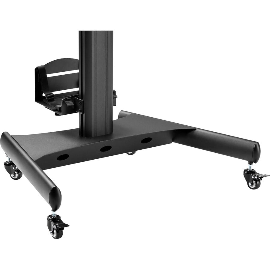 StarTech Mobile Workstation Cart with Monitor Mount and CPU Holder WKSTNCART